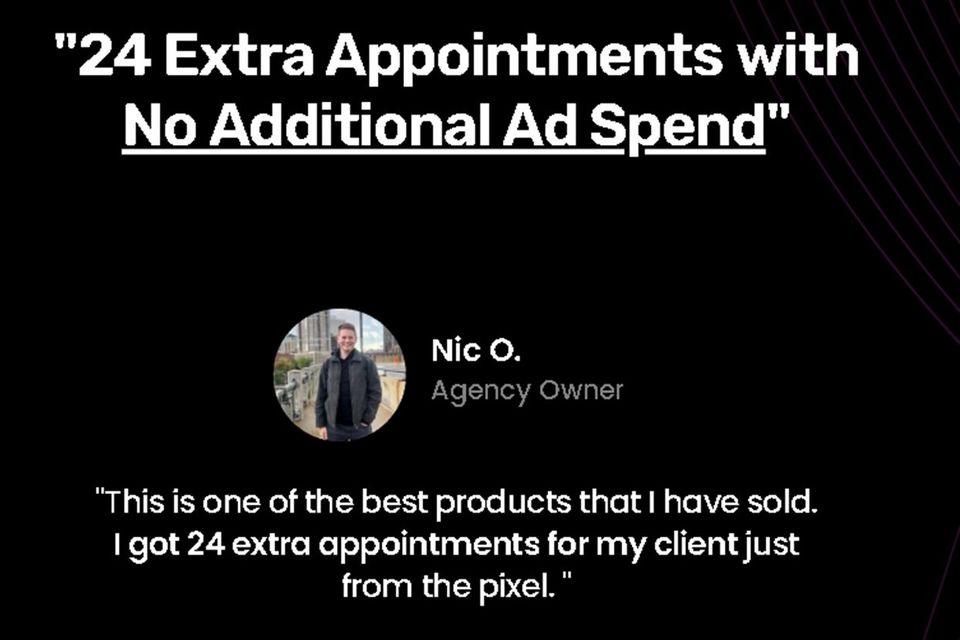 24 extra customers for my client