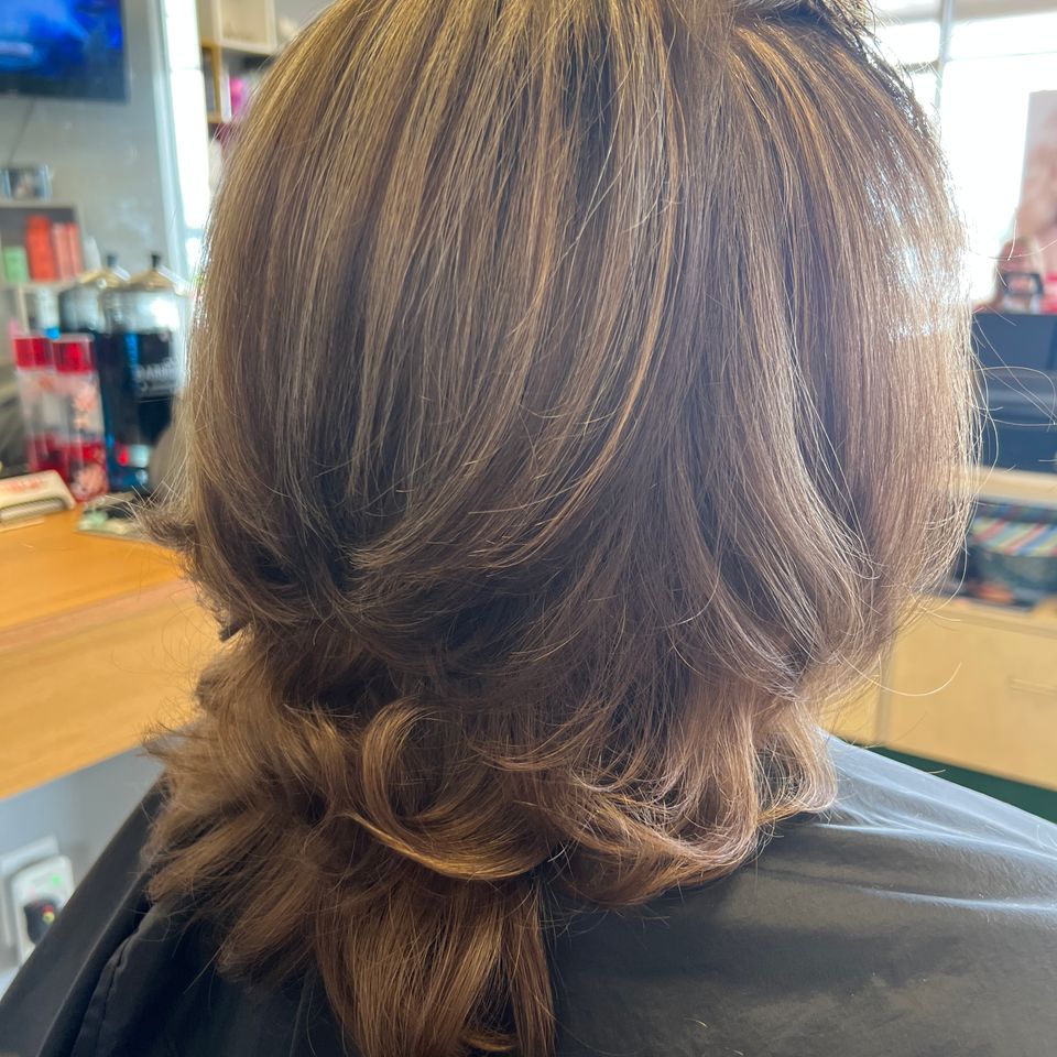 Hair styling by Style Me Hair Salon