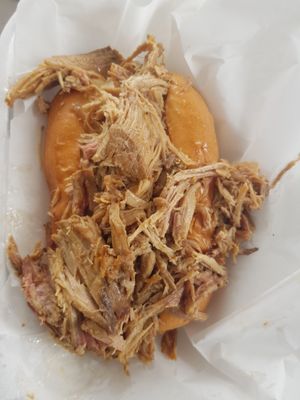 Big dog   hand pulled pork