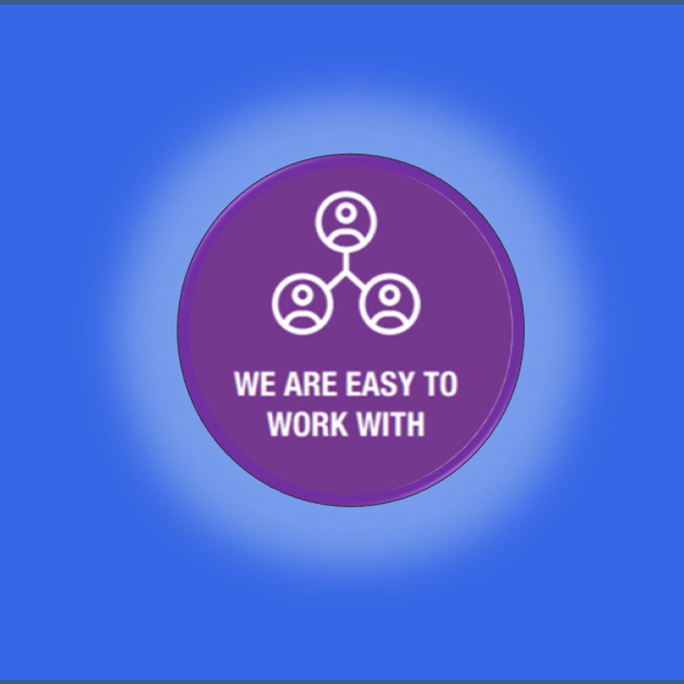 We are easy to work with2