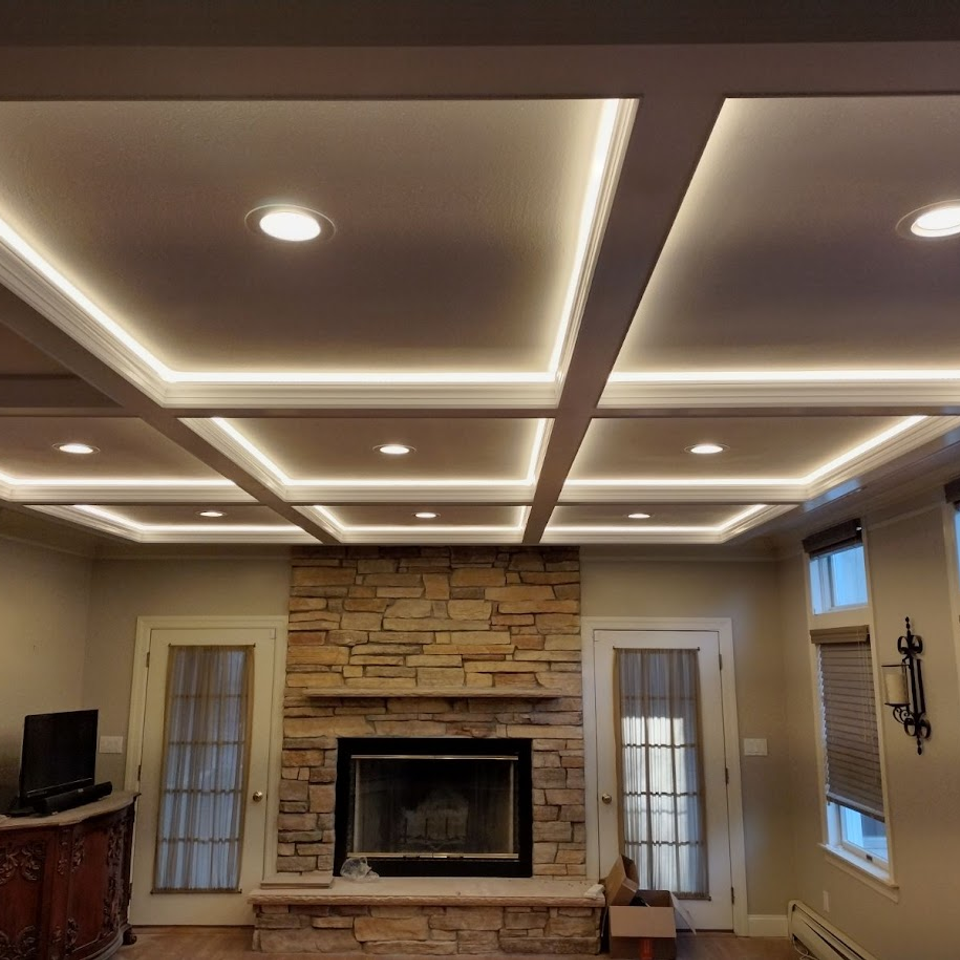 Custom carpentry and built-in project, competed done by Taurus Contracting Inc., of Suffolk County, NY