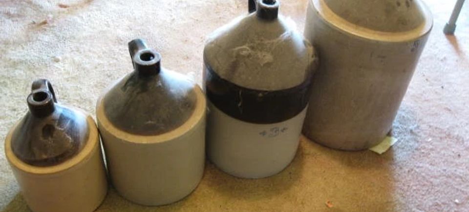 stoneware jugs Kauffman Bros Auctions
