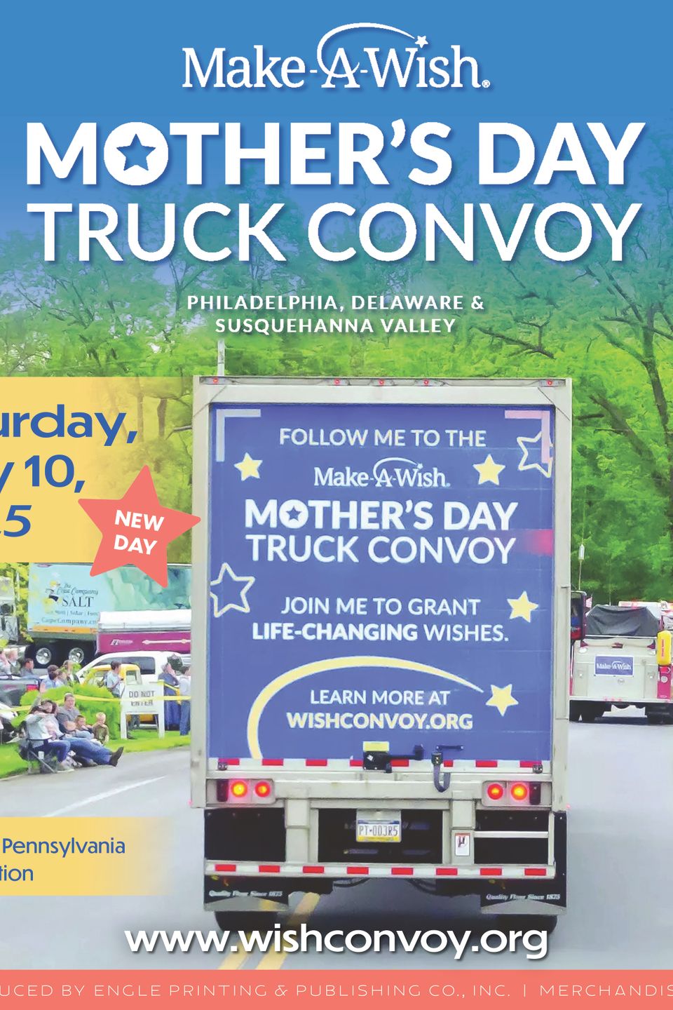Make a Wish Mother's Day Truck Convoy