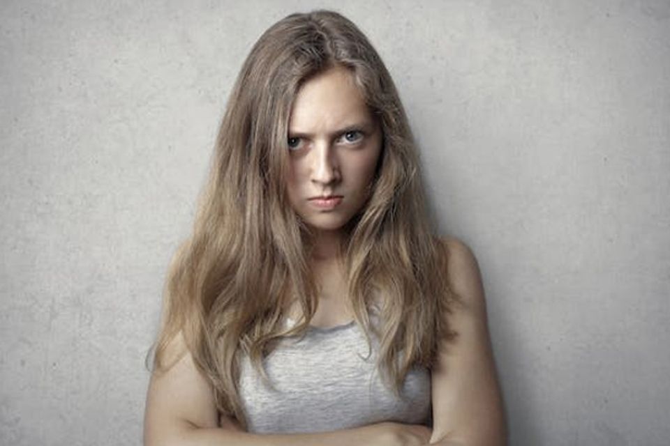 Woman irritable copy