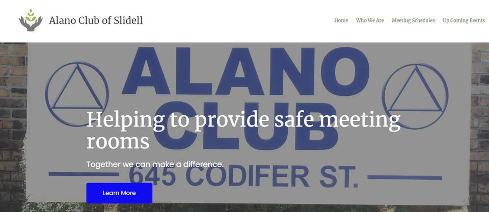 Alano web page