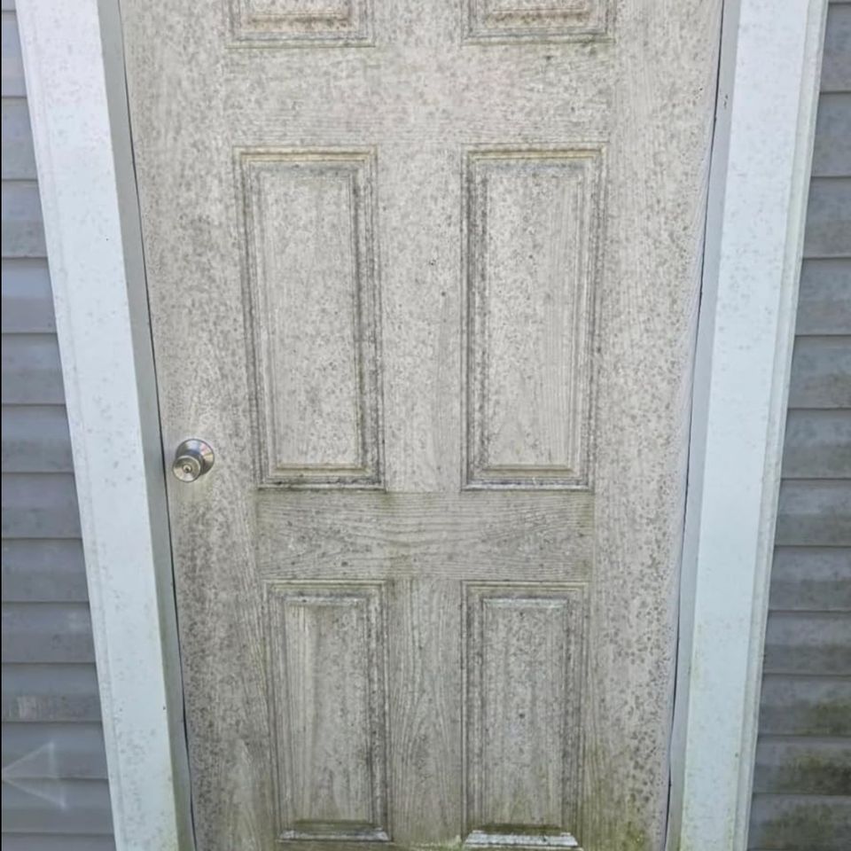 Exterior commercial power washing doors siding bergen county nj