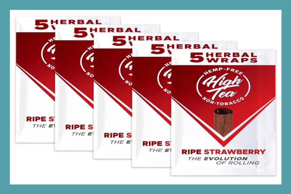 High Tea Ripe Strawberry Wraps