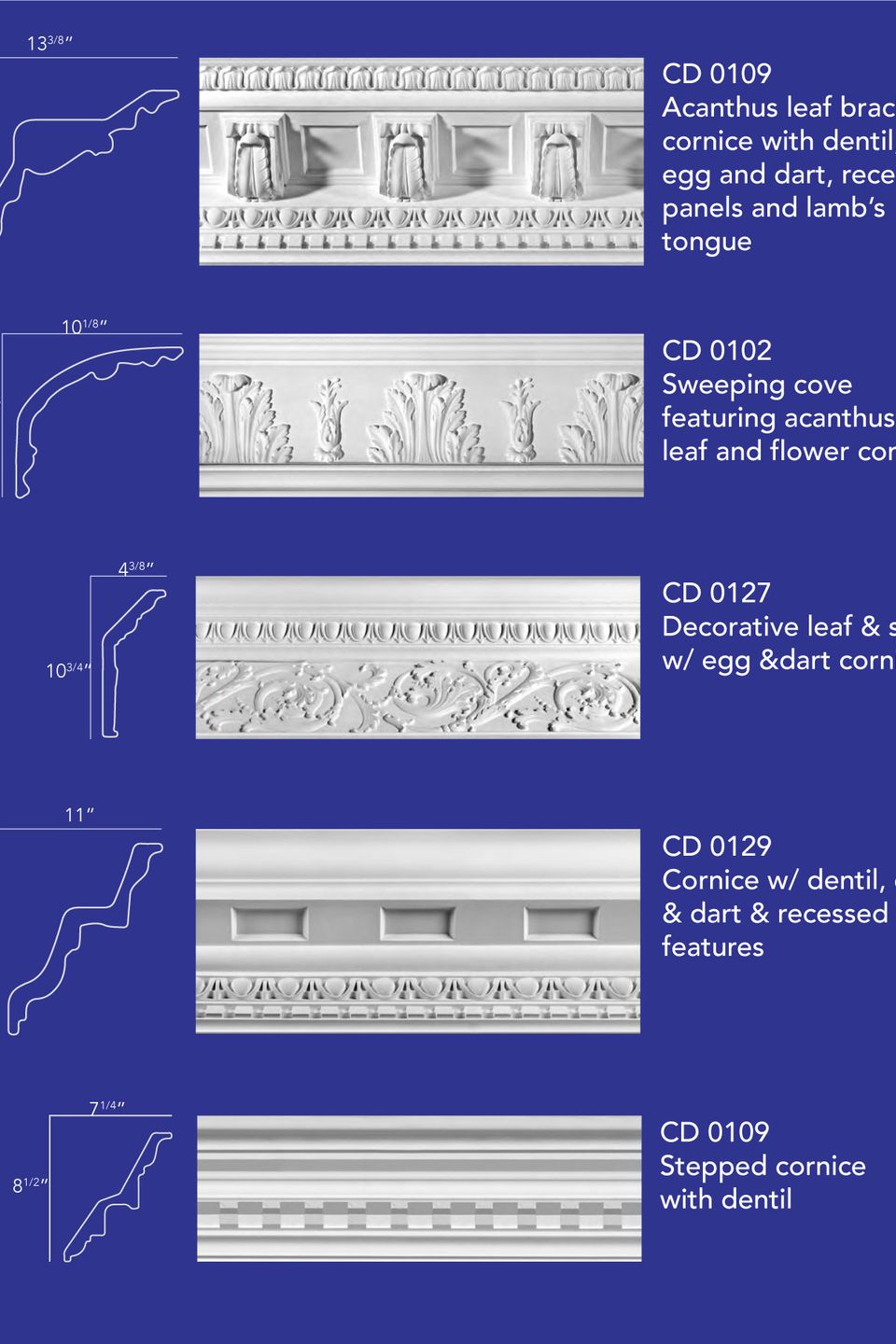 Alta cornice design 1