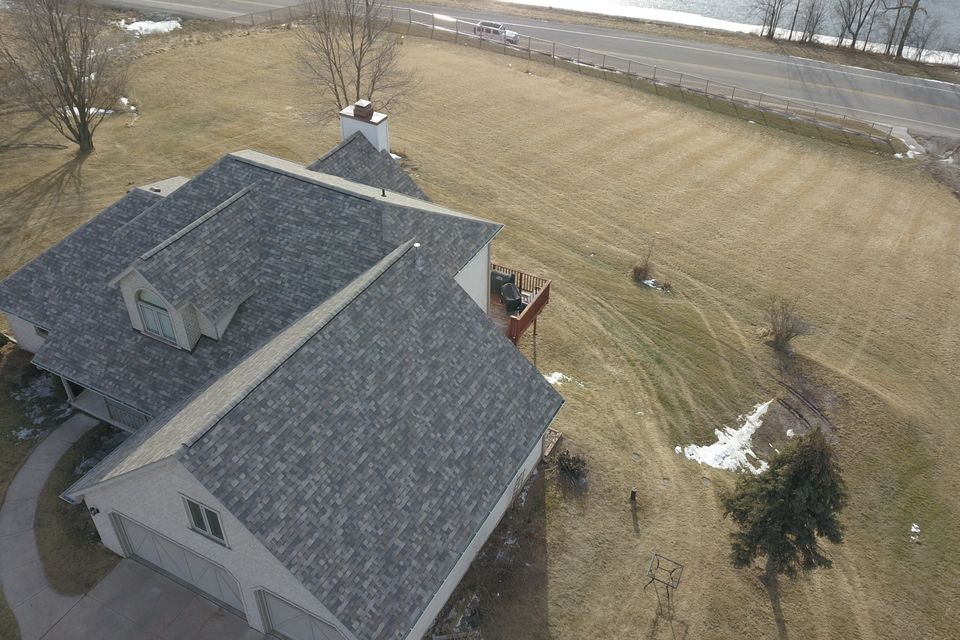 Wrightstown roof replacement overhead