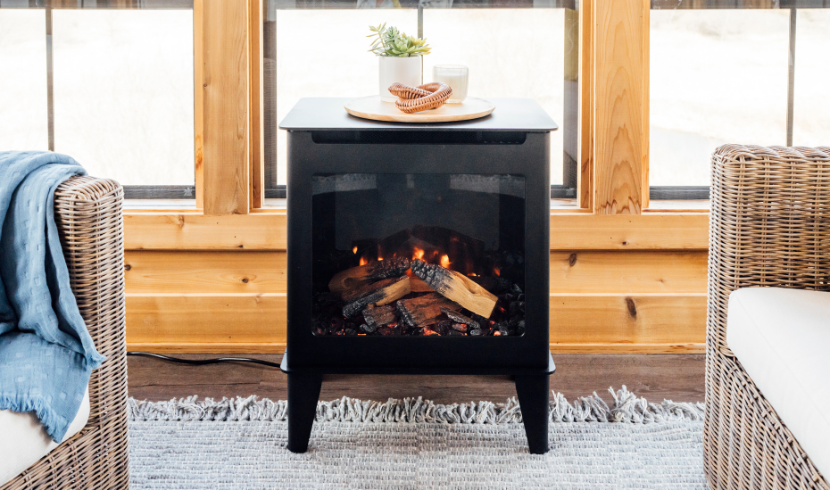 Fuzion electric fireplace