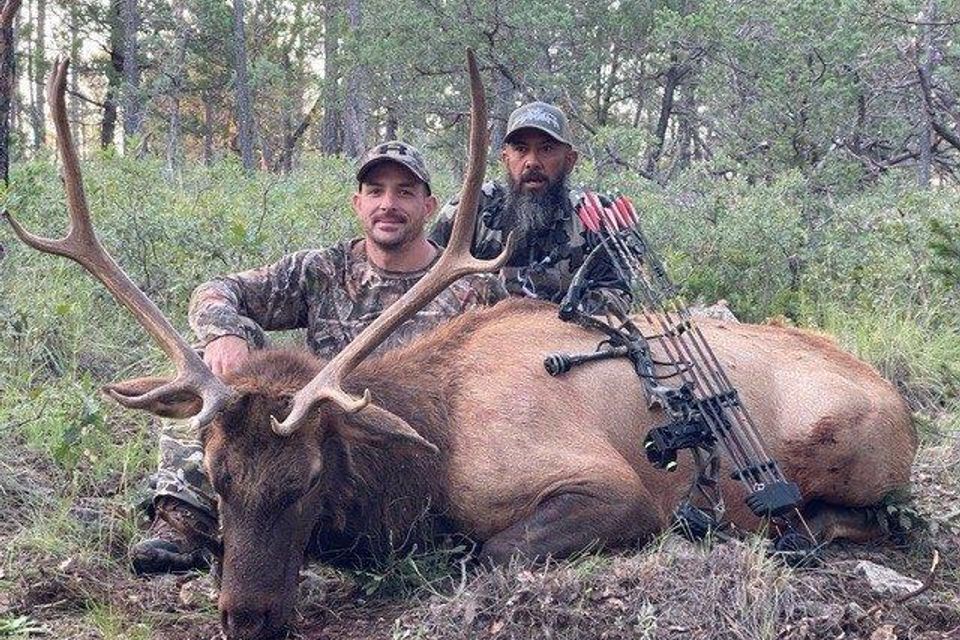 Bruce with guide ernie 2021