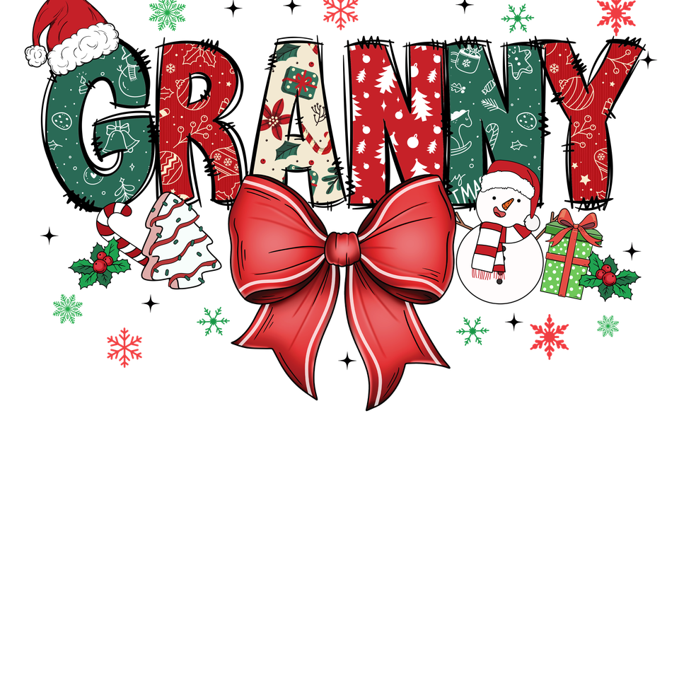 Seasons   christmas family bow granny 2