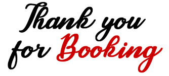 Thank you for your booking