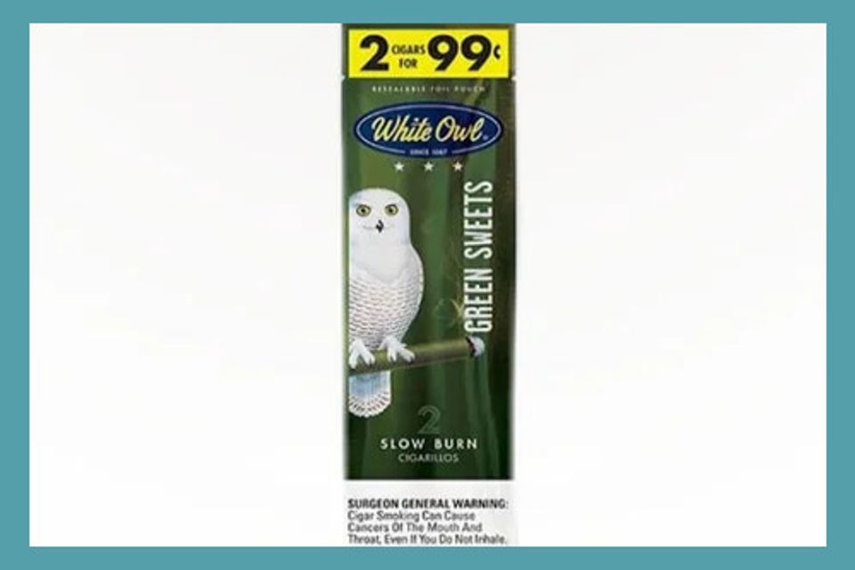 White Owl Emerald Un-Sweet Wraps