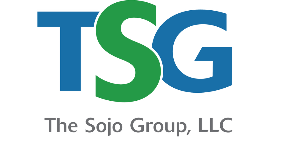 The sojo group logo white o