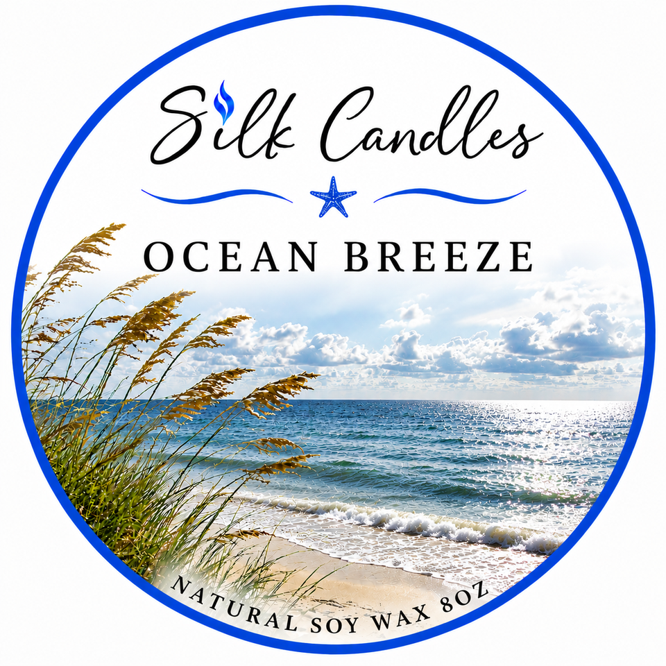 Ocean breeze label