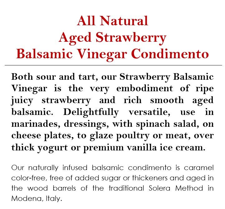 Strawberry basalmic
