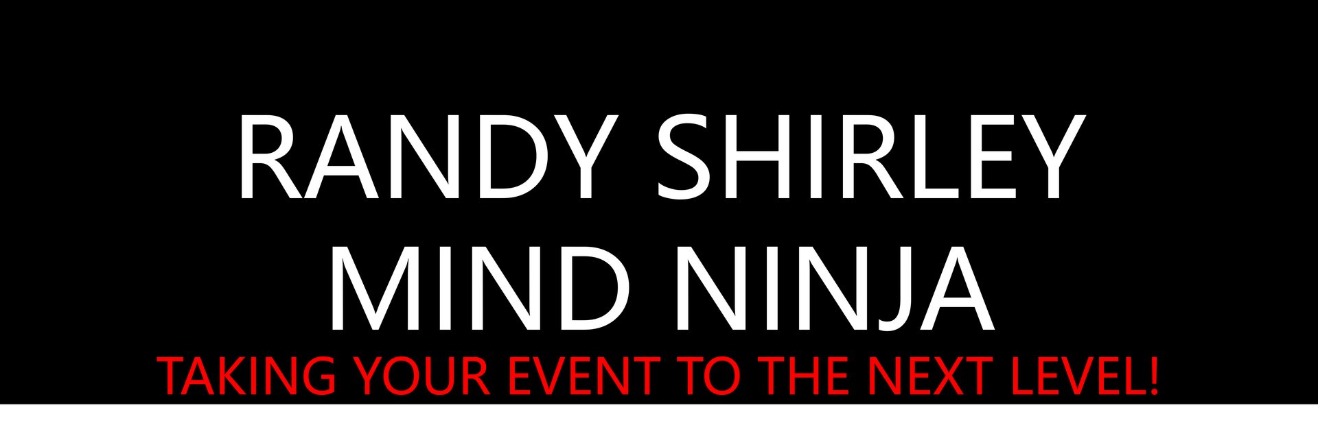 Randy Shirley Mind Ninja