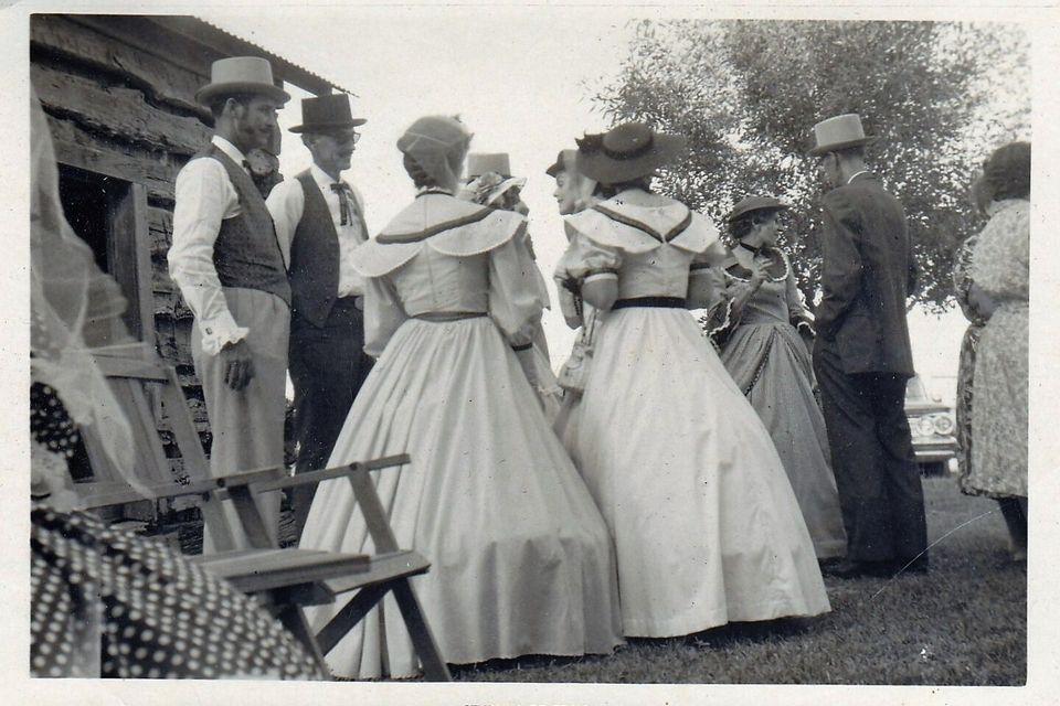 Polley day at mansion 1960