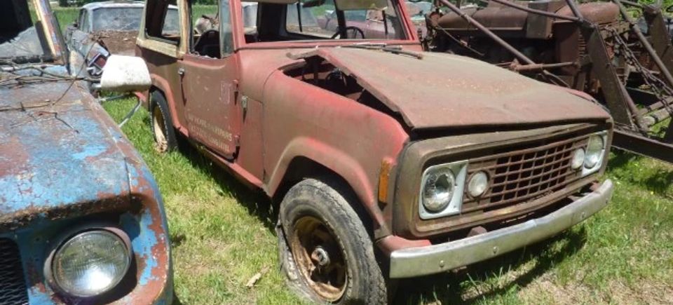 Antique truck up for auction at Kauffman Bros. Auctions