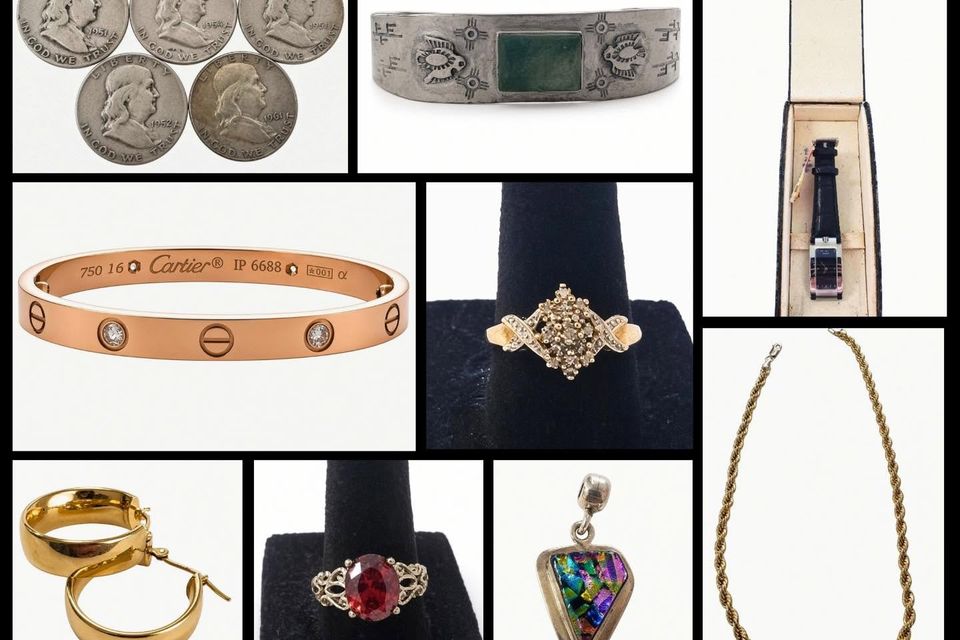 Komara jewelry collage