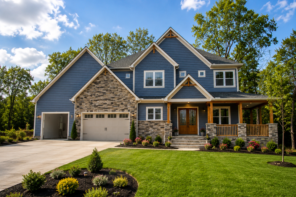 Home built in Catawba County by Hefner Construction