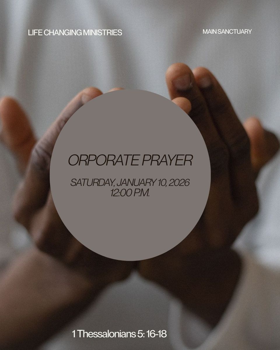 Corporate prayer january 2026
