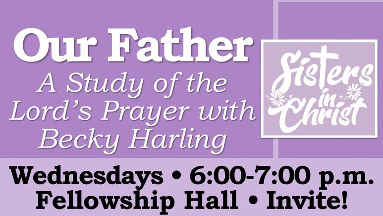 Sisters in christ wednesday bible study