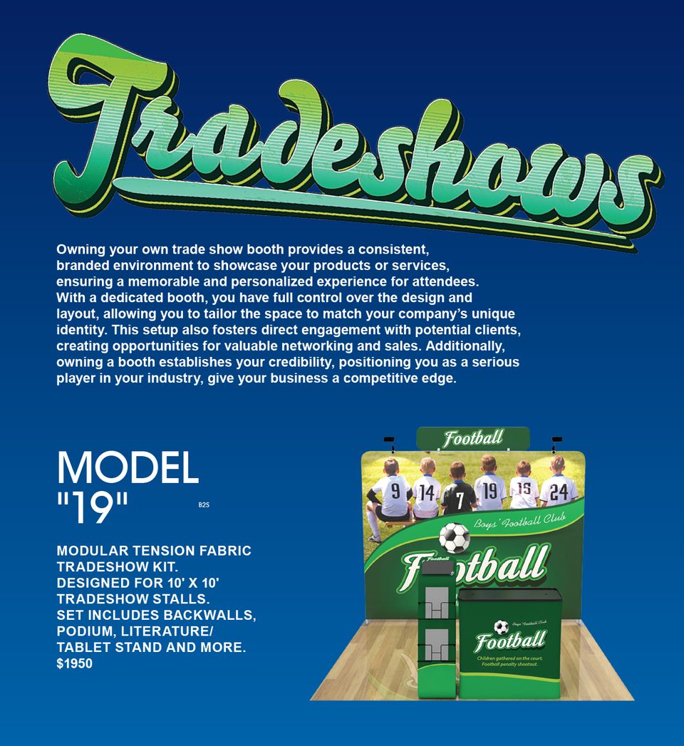 Tradeshow booths a