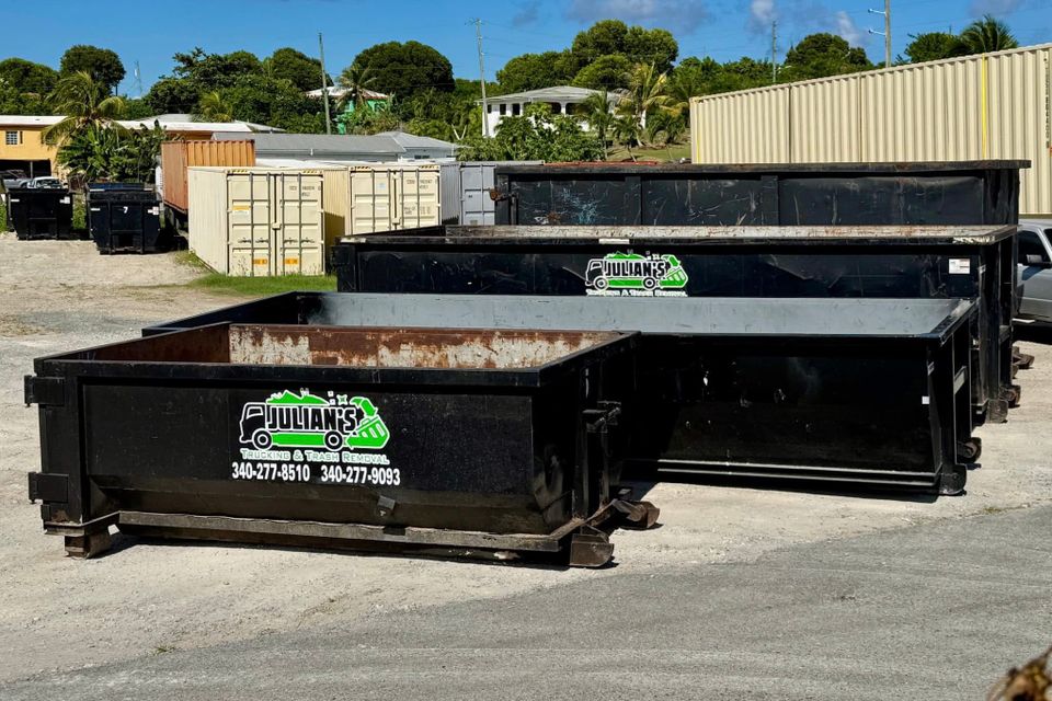Julian’s Trucking Trash Bins