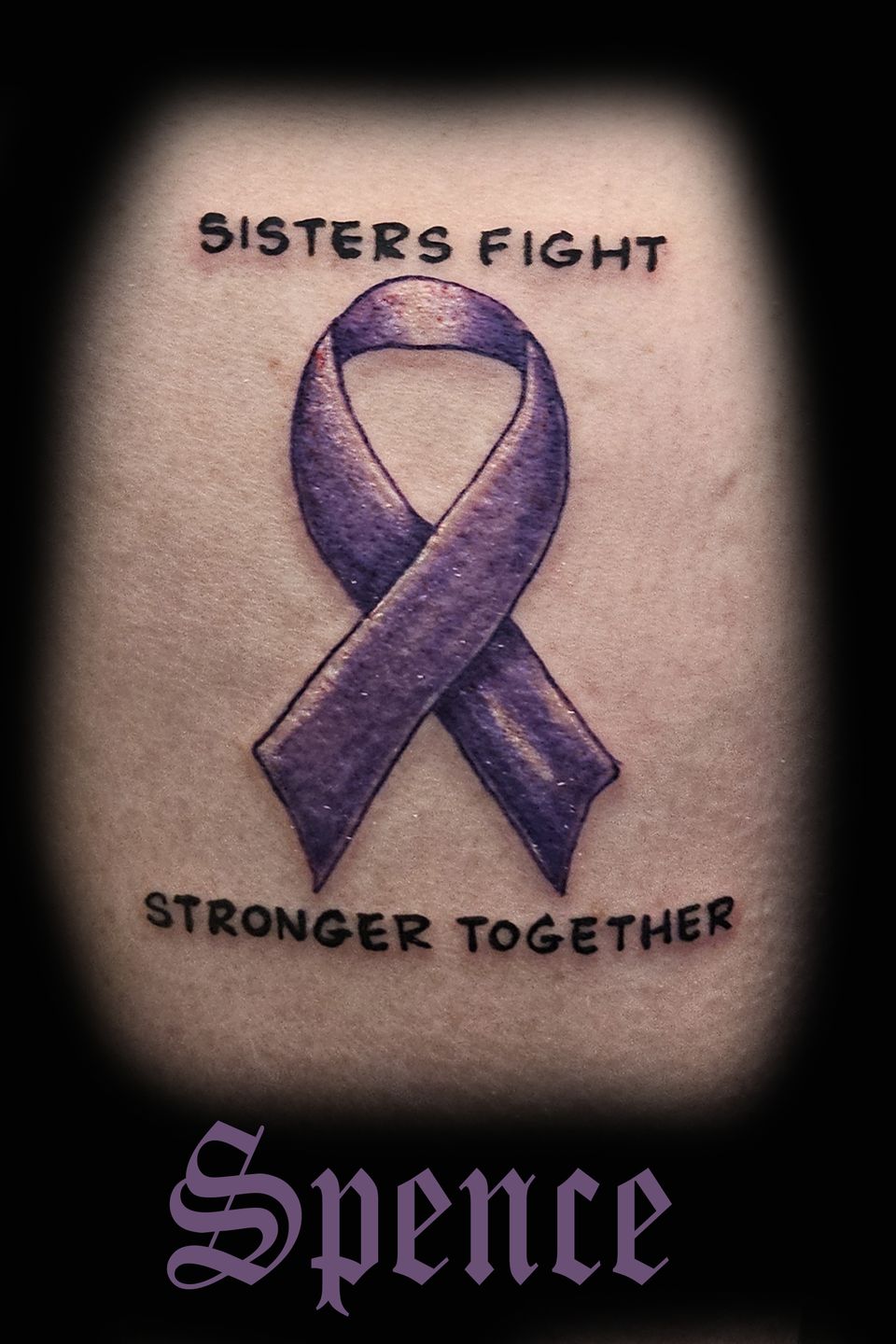 Spence awareness ribbon