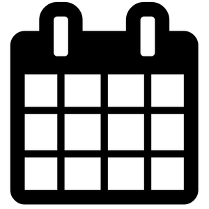 1024px calendar font awesome.svg