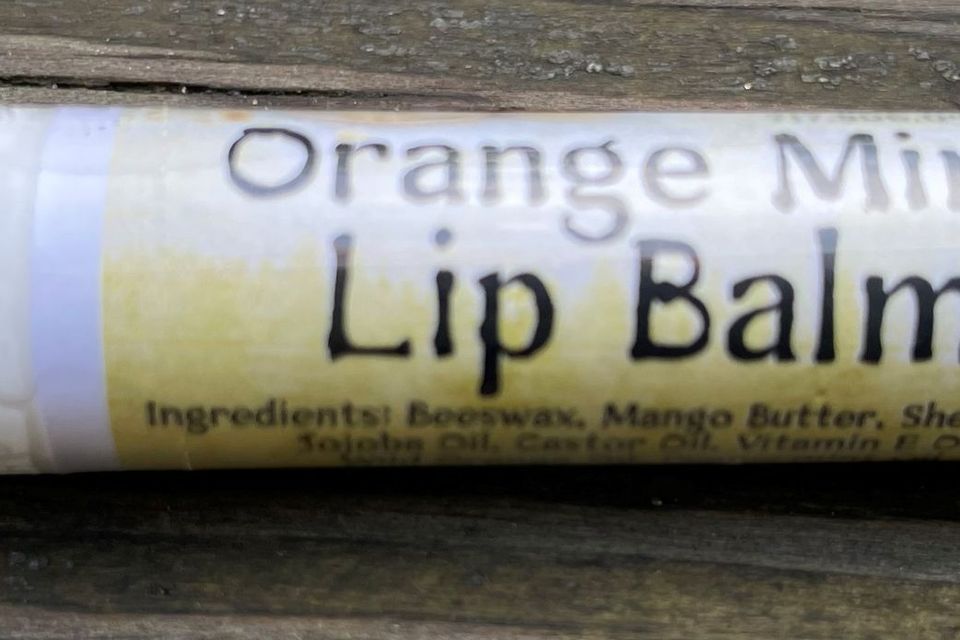 Orange Mint Lip Balm by Green Forest Soaps & Salves, Paradise, PA