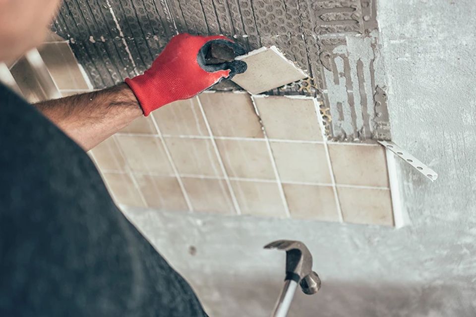 Tile repairs