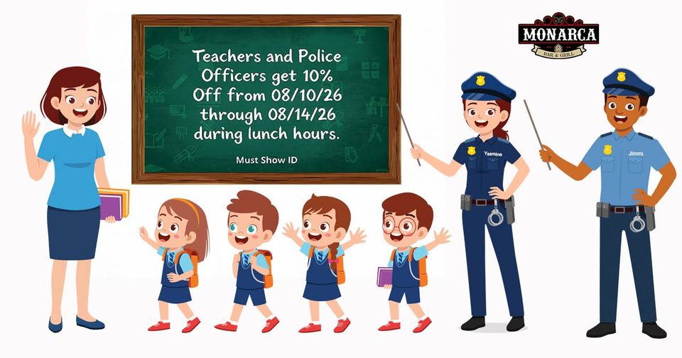 Mc fbevent teachers police discount 2026 08 10