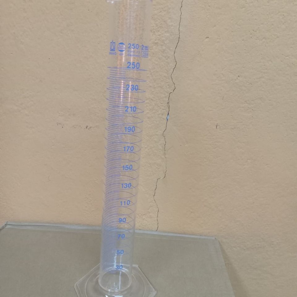 Cylinder 250ml glass