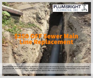 Plumbright   sewer main line