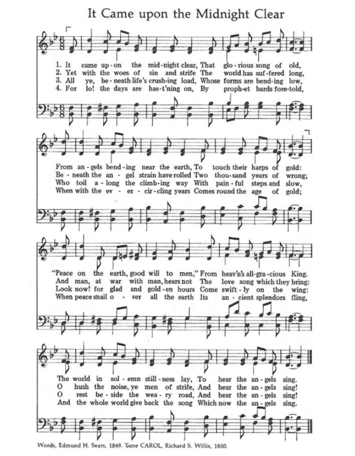 It came upon a midnight clear