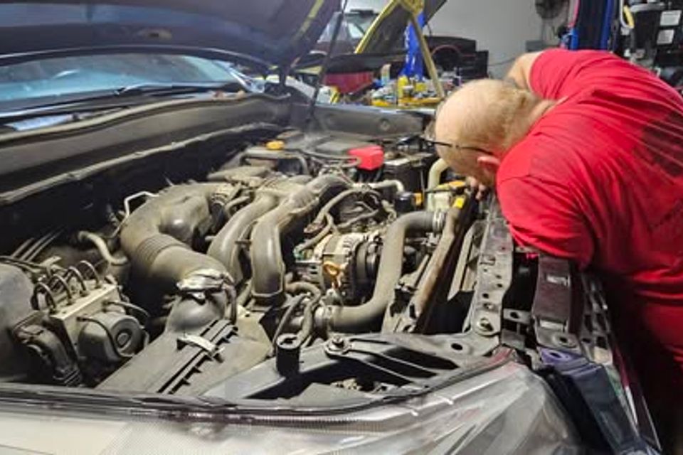 2016 subaru forrester came into ham auto repair for routine maintenance & diagnostics