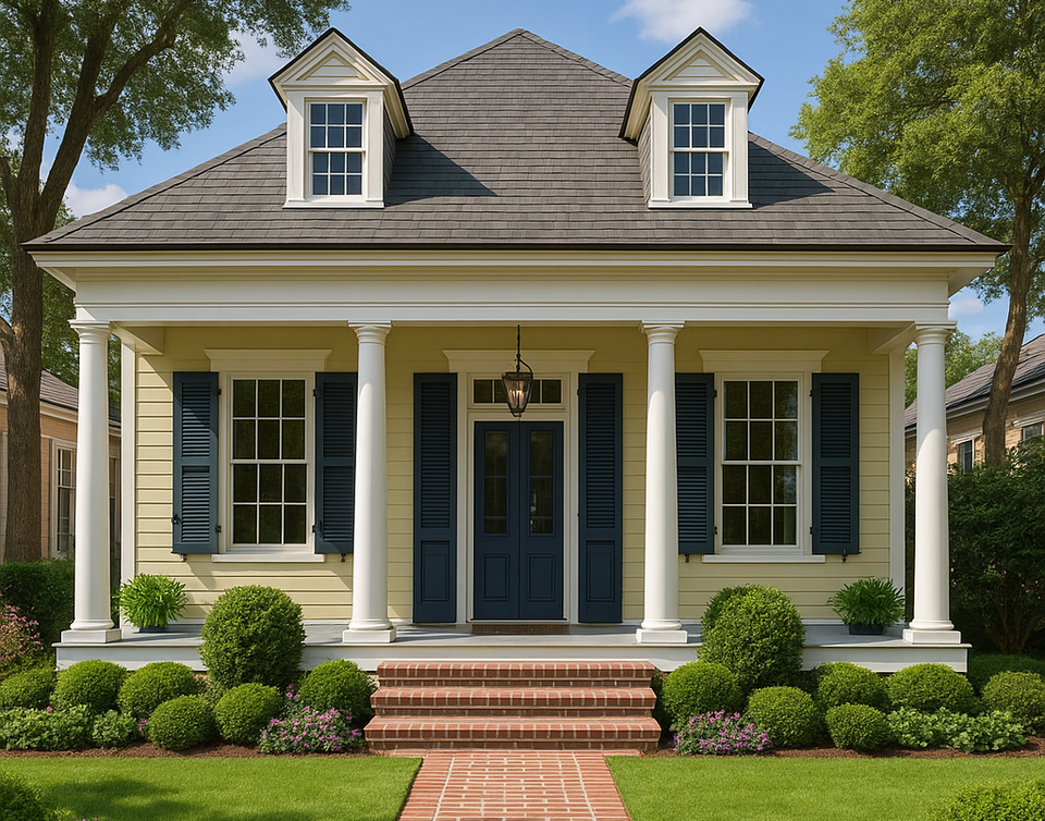 20251106 1635 renovated creole cottage simple compose 01k9dhev78fbqbzfrnde4tb5rx