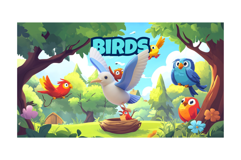 Birds   kids interactive quiz game
