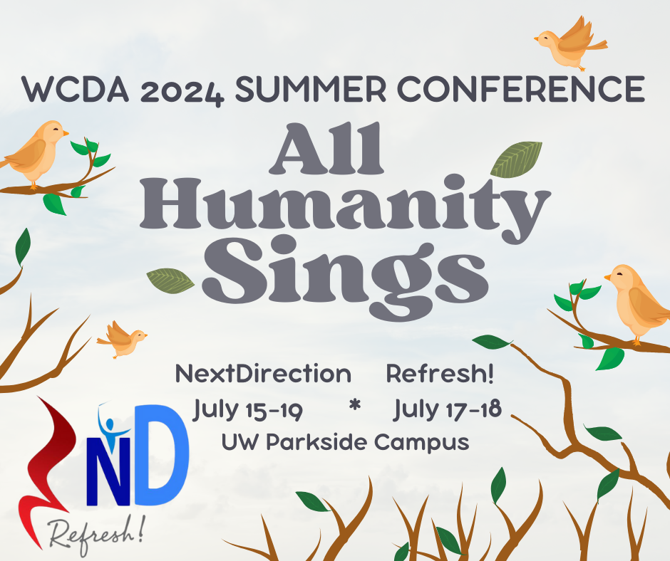 Wcda 2024 summer conference logo