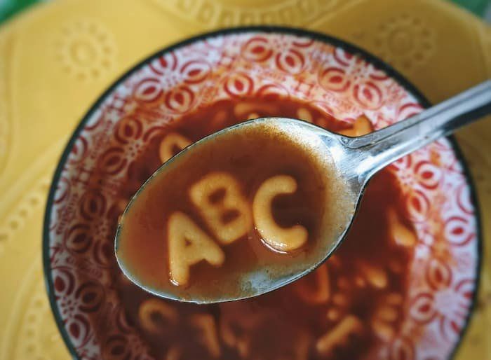 Alphabet soup 