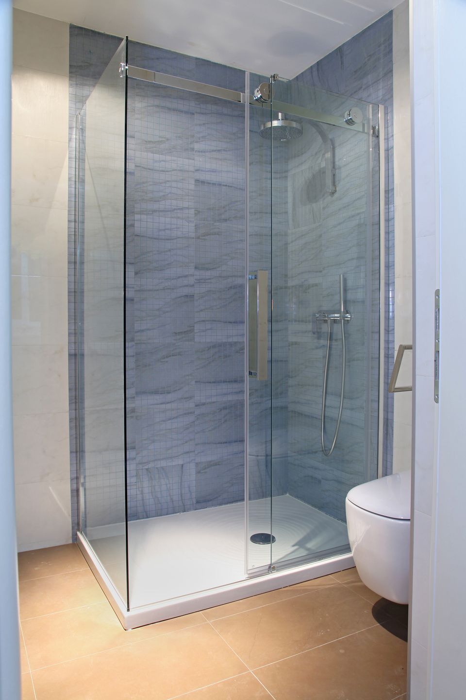 Shower glass