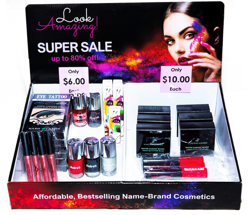 These Makeup Display Boxes are versatile and functional, enabling a low-cost way to showcase cosmetics and beauty products