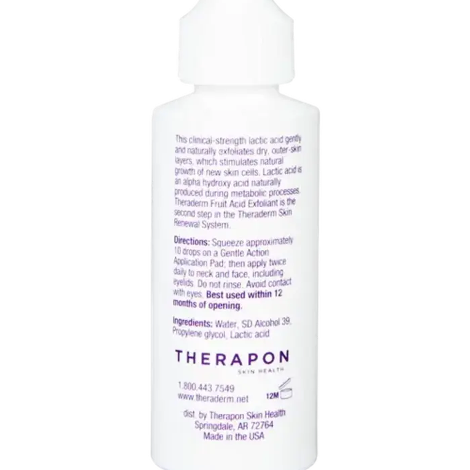 Fruit acid exfoliant 4