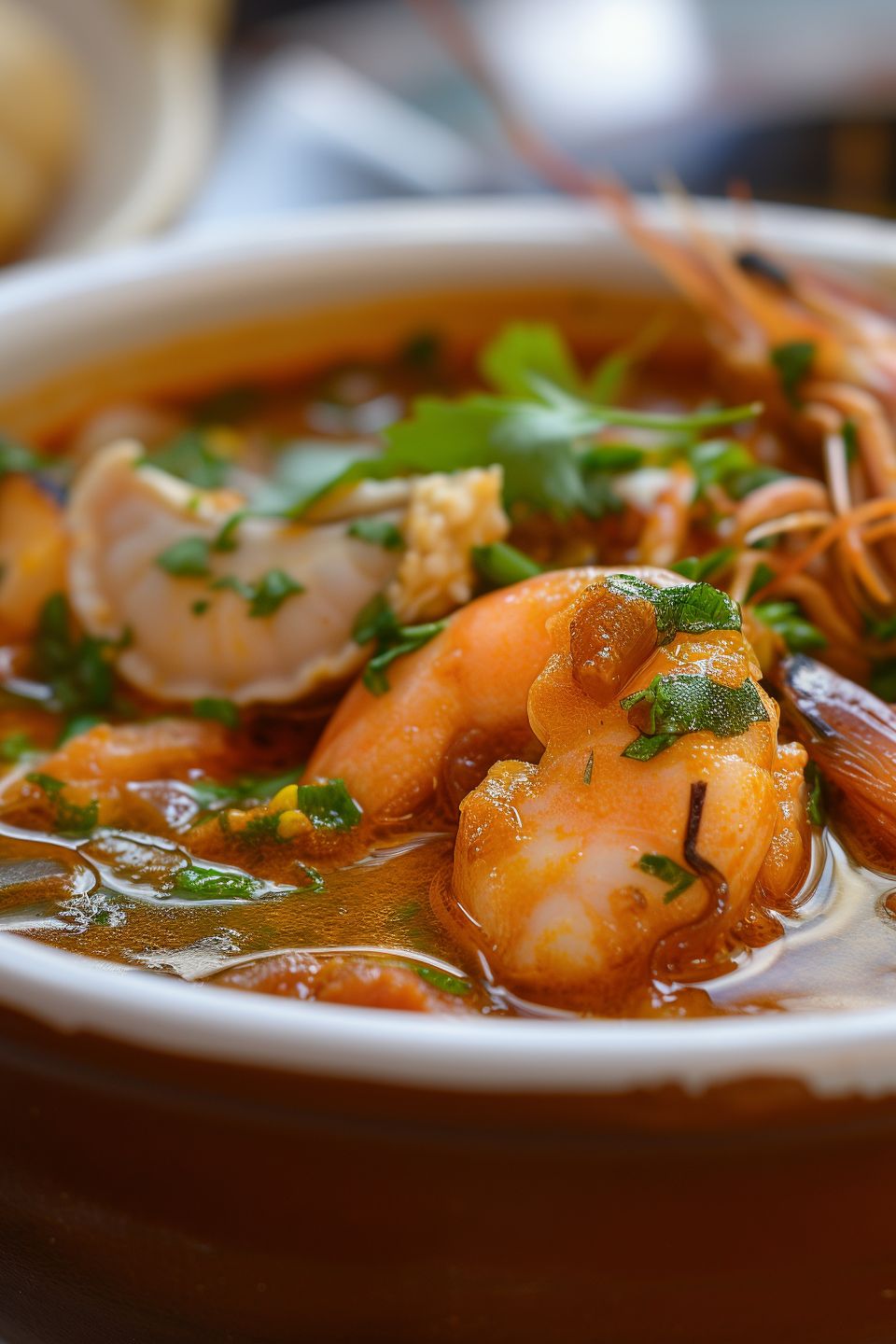 Seafood soup