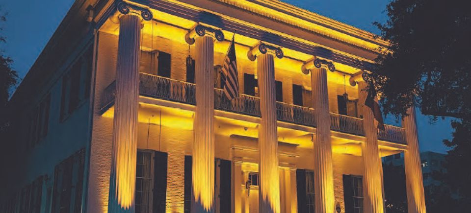 Lighting up america   tx   the governor's mansion austin texas