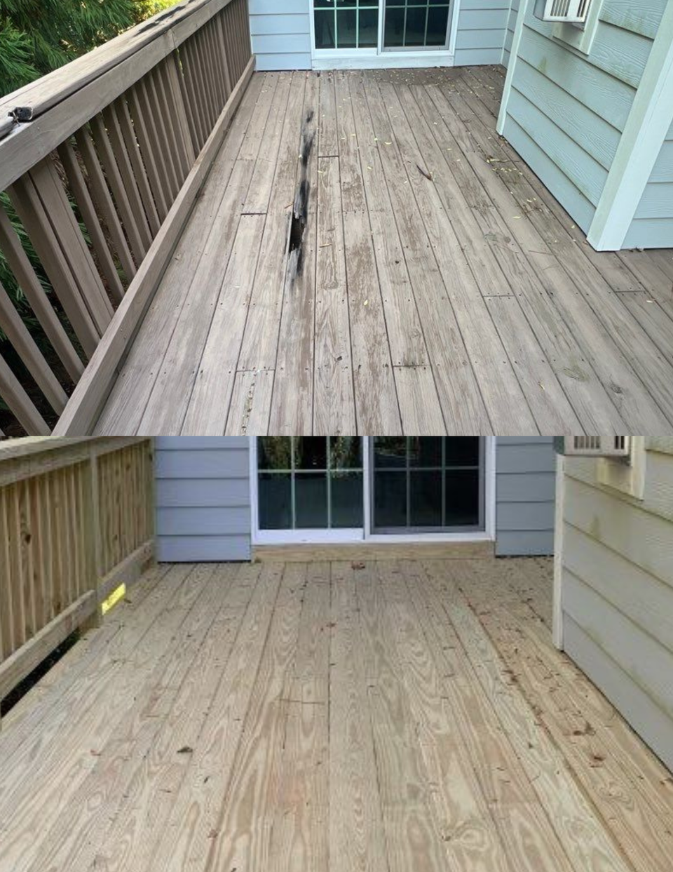 deck repair company north carolina nc, ers construction deck repair, deck repair company raleigh wake forest rolesville knightdale