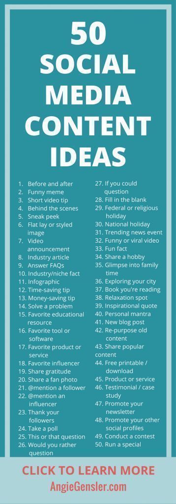 What to post on social media – the ultimate cheat sheet for 201820180610 29864 kwlq0u